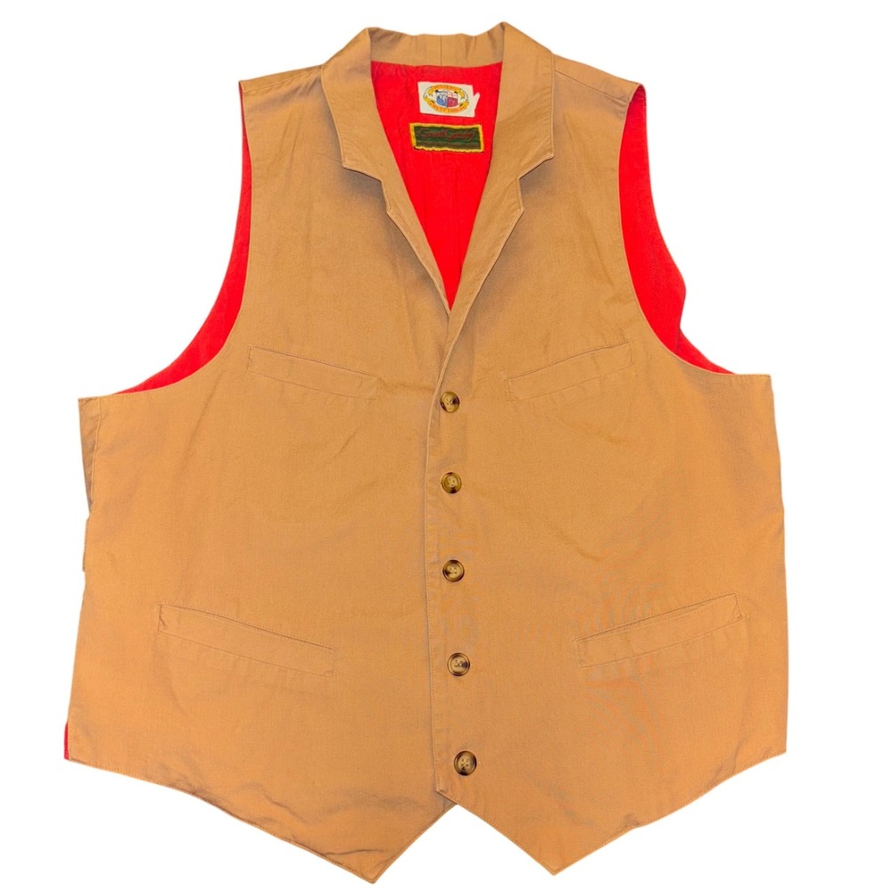 Vintage | Pussers of the West Indies | Great Gatsby‎ | Womens L | Tan Vest
